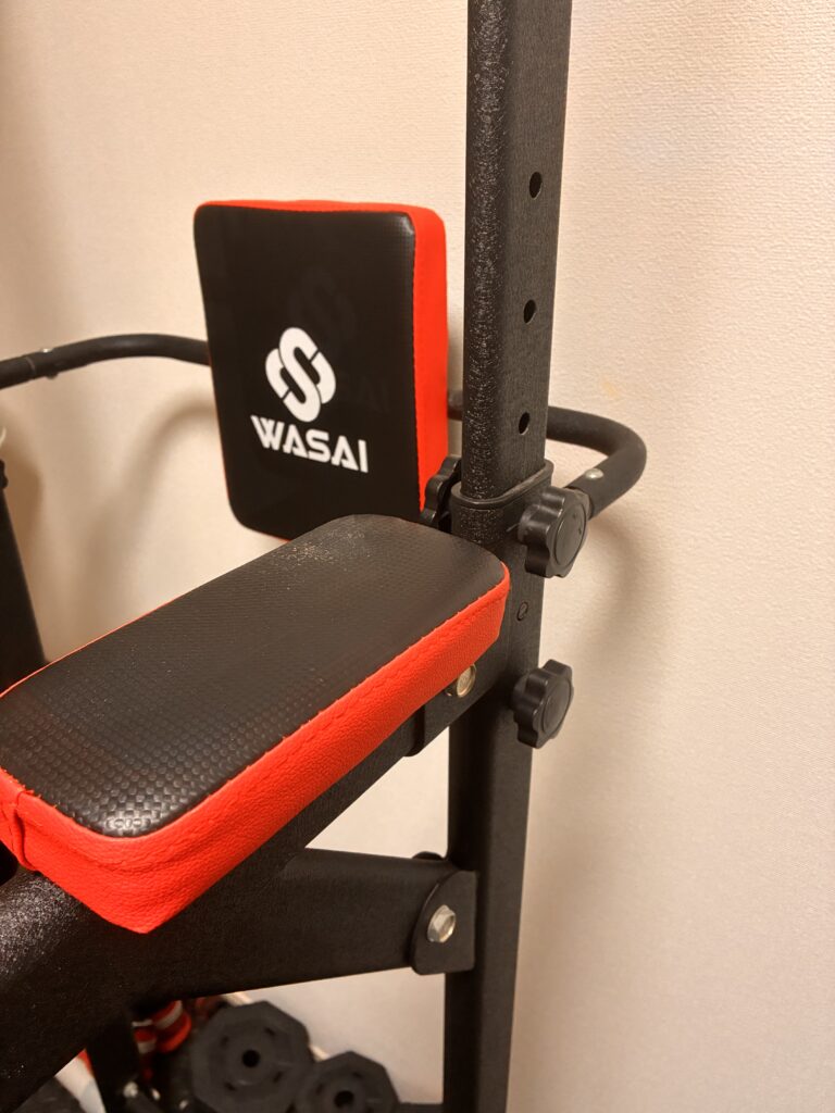 5年以上使用したWASAI懸垂マシンの状態